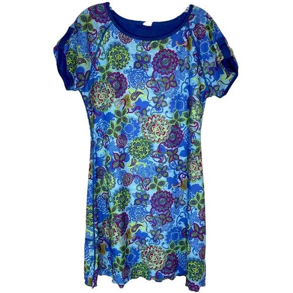 Title Nine  Celtic Print Shirt Dress - Picture 1 of 7